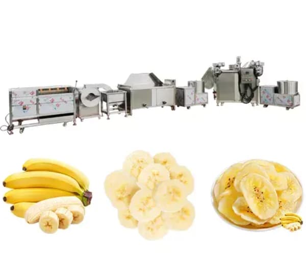 máquina de chips de plátano