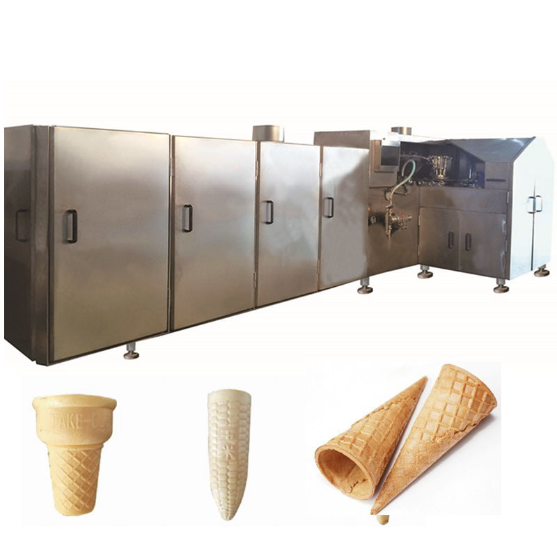 Máquina de conos de helado completamente automática