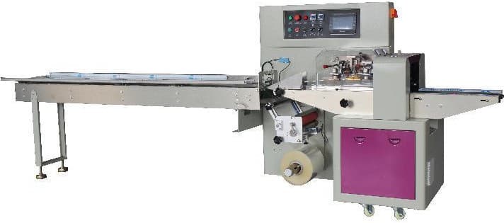 Máquina empacadora de galletas de la suerte