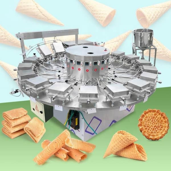 Máquina para hacer cuchuflí barquillo