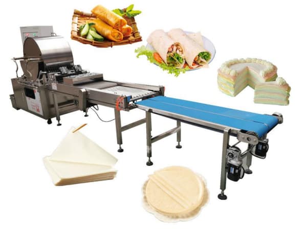 spring roll machine for factory