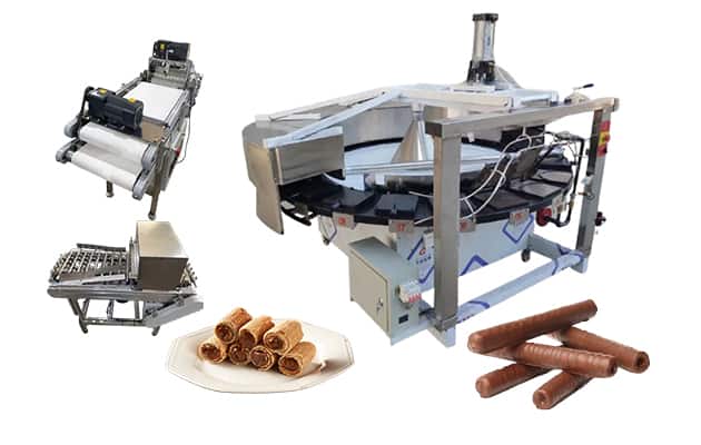 cone maker ice cream waffle rolls machine